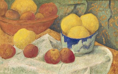 Äpfel mit einer blauen Schale, 1922 von Paul Sérusier